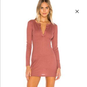 Superdown Nickie Mini Dress in Dusty Rose